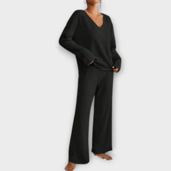 Ribbed Loungewear Set