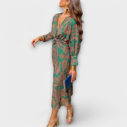 Oriana - Elegant Long Sleeve Dress