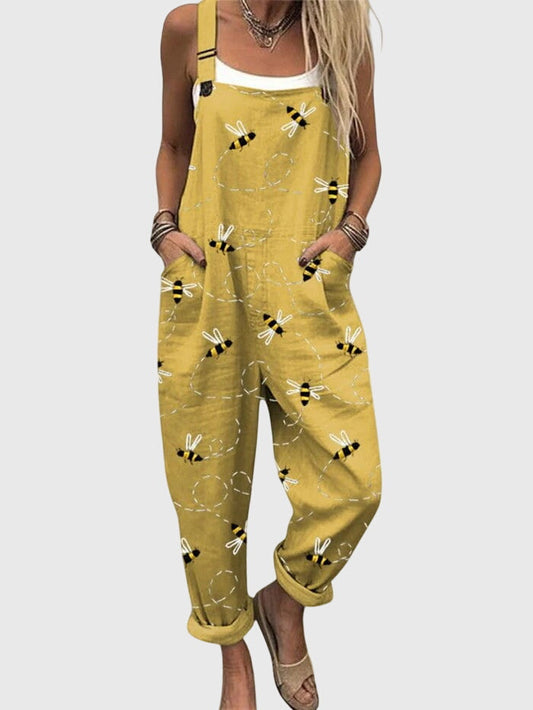 ג'ינס קיץ לנשים עם הדפס שובב