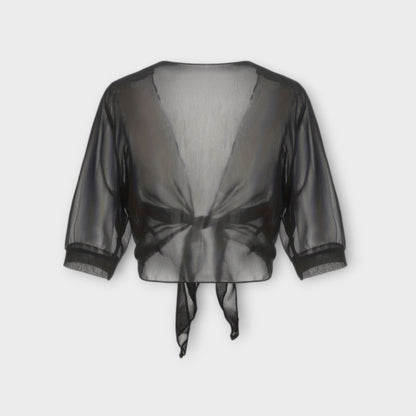 Olivia - Open Front Blouse