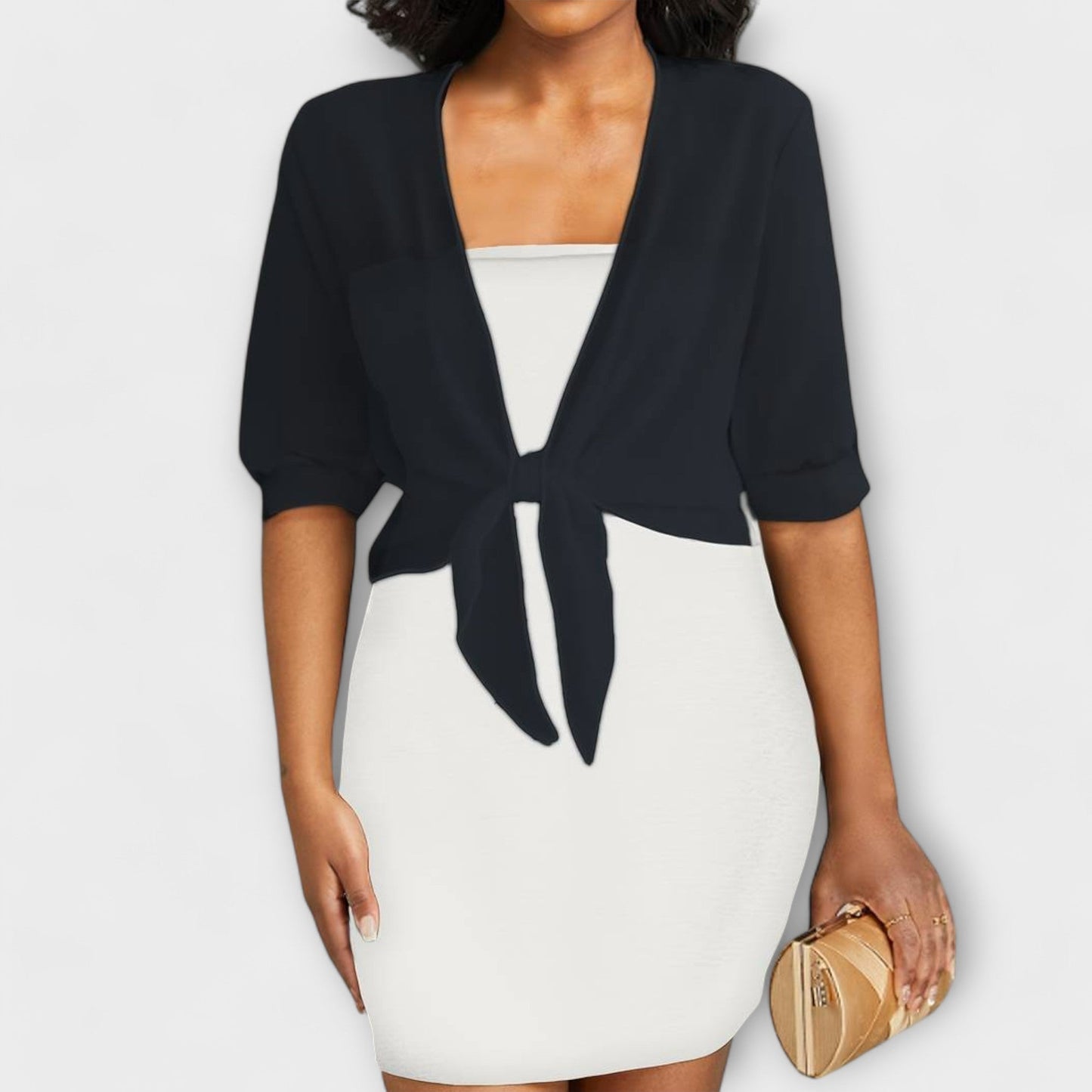 Olivia - Open Front Blouse