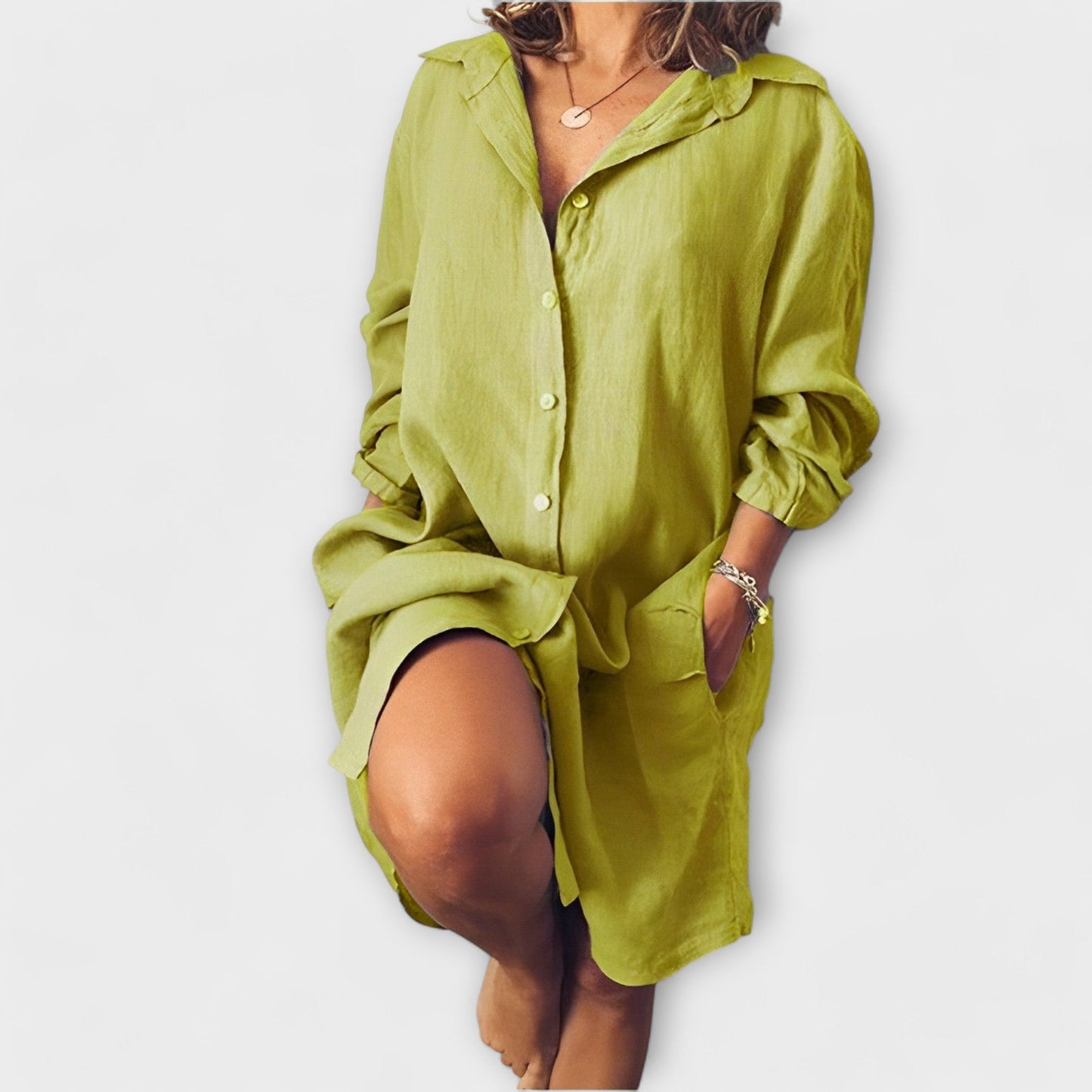 Everyday Casual Linen Blouse