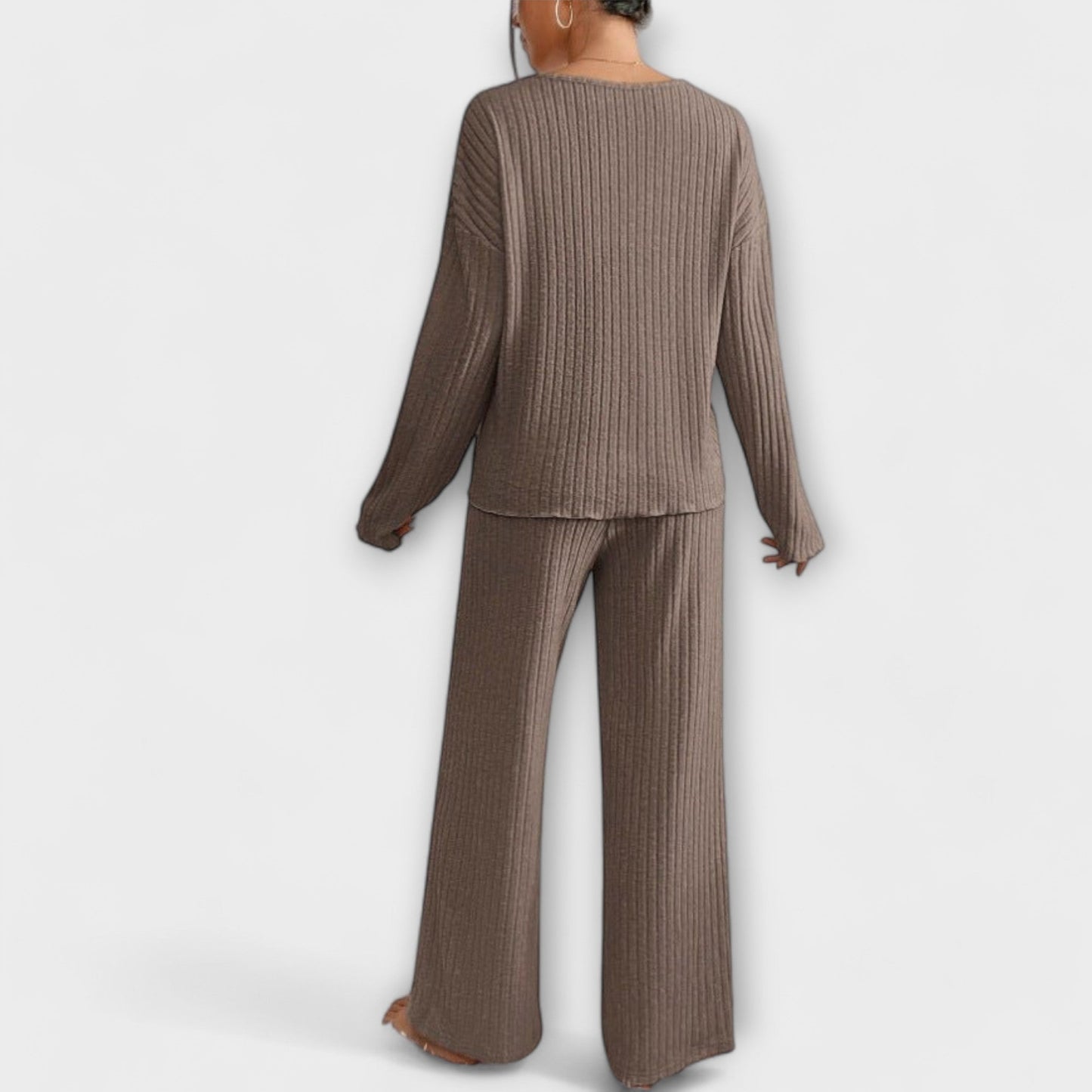 Ribbed Loungewear Set